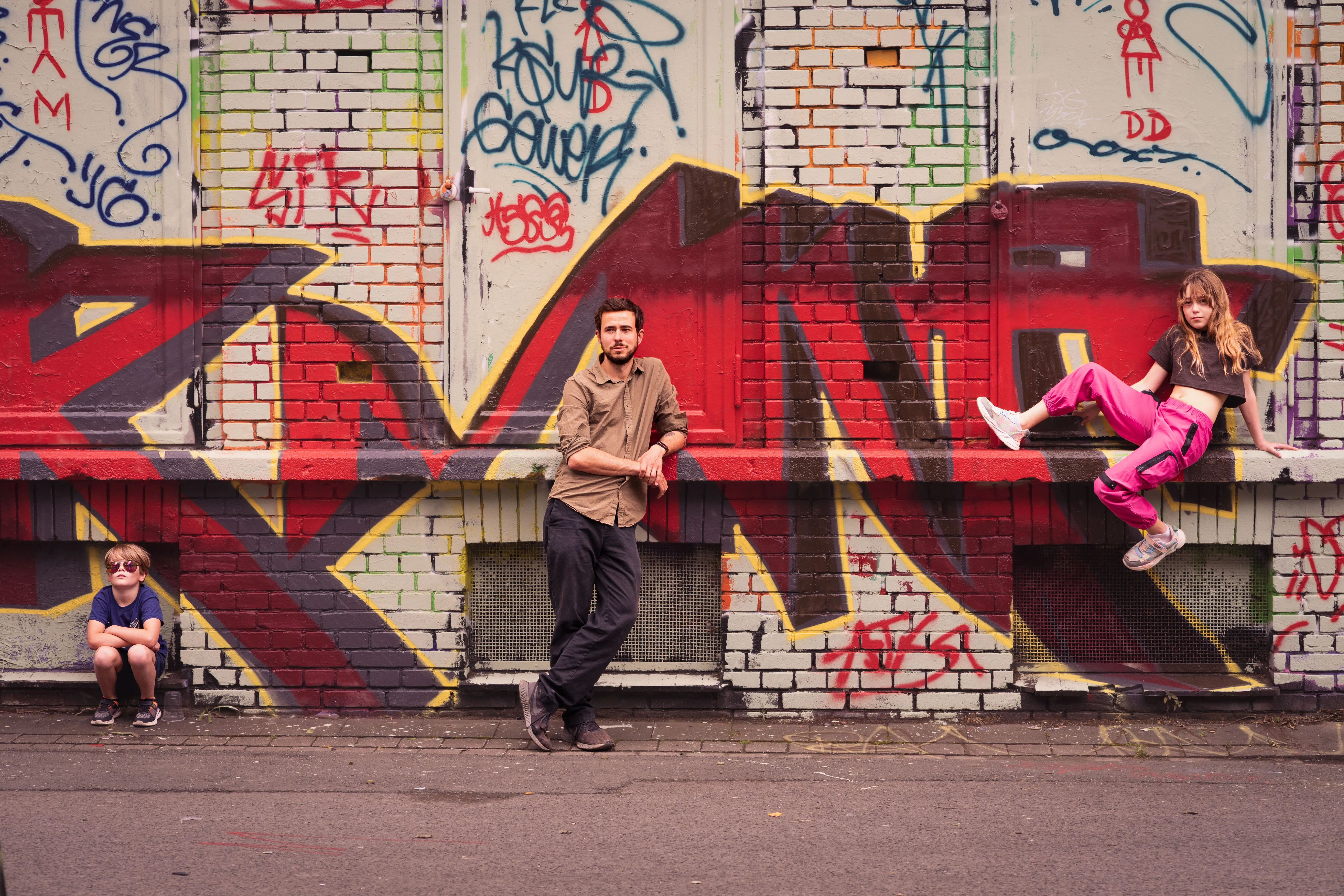 Lockeres Shooting vor Ort – Zauber im Fokus